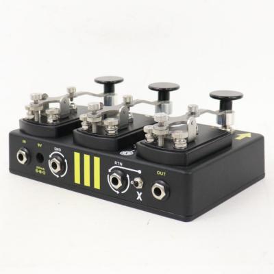 【中古】 CopperSound Pedals Triplegraph デジタルポリフォニックオクターブペダル ギターエフェクター 左サイド