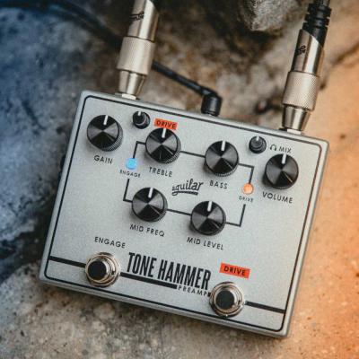 AGUILAR TONE HAMMER V2 プリアンプ DI ダイレクトボックス トーンハンマー アギュラー 使用例画像