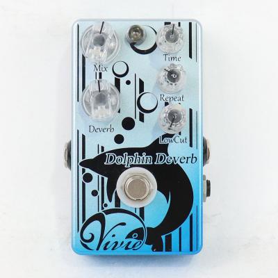 【中古】ディレイ リバーブ Vivie Dolphin Deverb ギターエフェクター ヴィヴィー ドルフィンディバーブ 正面