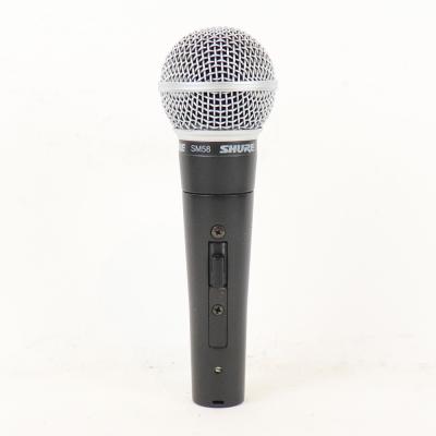 【中古】 マイク シュアー SHURE SM58SE スイッチ付き ダイナミックマイク シュア ゴッパ 正面画像