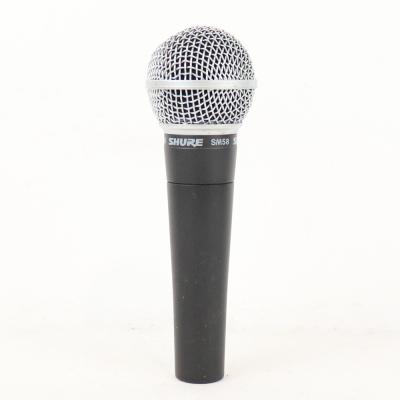 【中古】 マイク ダイナミックマイク ボーカル用 SHURE SM58 シュアー 58 ゴッパ シュア 正面画像