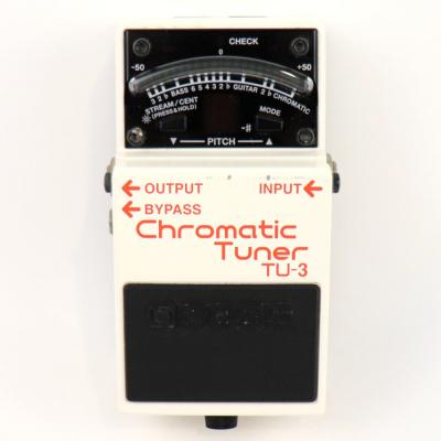 【中古】 クロマチックチューナー BOSS TU-3 Chromatic Tuner 正面