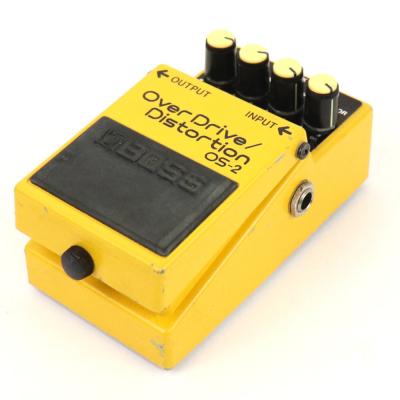 【中古】オーバードライブ ディストーション エフェクター BOSS OS-2 OverDrive Distortion ギターエフェクター 右サイド