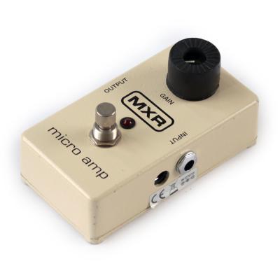 【中古】 ブースター エフェクター MXR M-133 MICRO AMP マイクロアンプ ギターエフェクター 全体