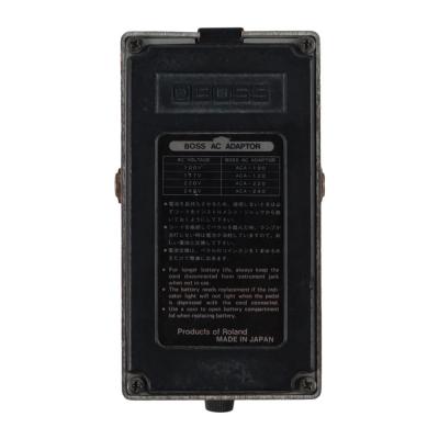 【中古】 ディストーション エフェクター BOSS DS-1 Distortion Made in Japan ギターエフェクター 裏面