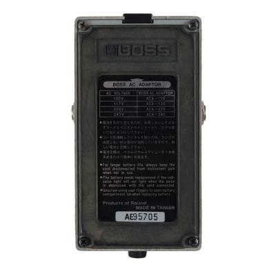 【中古】イコライザー エフェクター BOSS GE-7 Equalizer ギターエフェクター Made in TAIWAN 台湾製 裏面