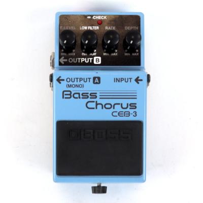 【中古】 BOSS ボス CEB-3 Bass Chorus ベース用コーラス エフェクター 正面