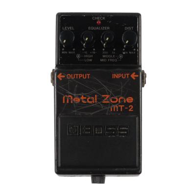 【中古】メタルゾーン エフェクター BOSS MT-2 Metal Zone ボス ギターエフェクター