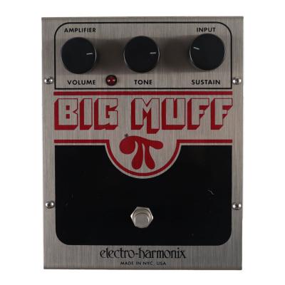 【中古】 ファズ ディストーション エフェクター ELECTRO-HARMONIX エレハモ Big Muff Pi ビッグマフ ギターエフェクター 正面