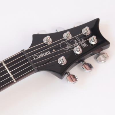 【中古】 PRS SE Custom 24 Charcoal 2023年製 エレキギター ヘッド画像