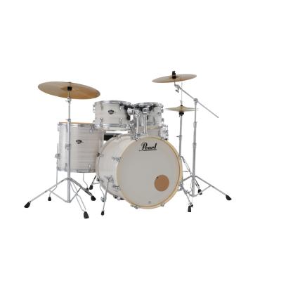 Pearl パール EXX725SN/C #777 スリップストリームホワイト EXPORT スタンダードサイズ ドラムセット アングル画像