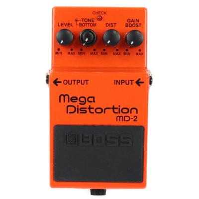 【中古】メガディストーション エフェクター BOSS MD-2 Mega Distortion ギターエフェクター ディストーション