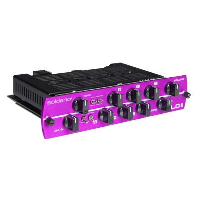 SYNERGY AMPS シナジーアンプ SOLDANO SLO II PURPLE プリアンプモジュール パープルバージョン 左斜めアングル画像