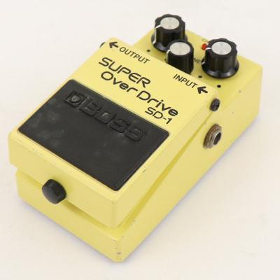 【中古】 スーパーオーバードライブ エフェクター BOSS SD-1 Super Over Drive ギターエフェクター 全体