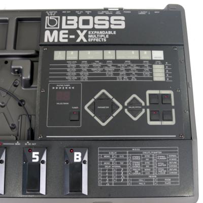 【中古】 キャリングケース型マルチエフェクター ボス BOSS ME-X EXPANDABLE MULTIPLE EFFECTS パラメーター