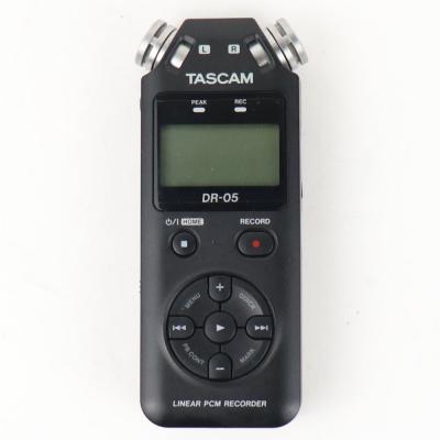 【中古】タスカム TASCAM DR-05 ポータブルデジタルレコーダー 正面