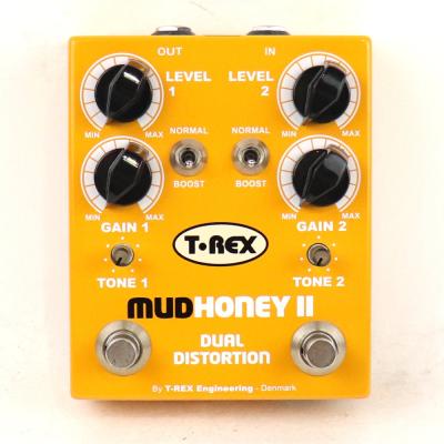 【中古】 ディストーション T-REX MUDHONEY II ギターエフェクター 正面