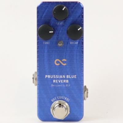 【中古】 リバーブ エフェクター One Control Prussian Blue Reverb OC-PBR ギターエフェクター 正面