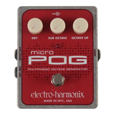 【中古】ELECTRO-HARMONIX エレクトロハーモニクス Micro POG ポリフォニック・オクターブ・ジェネレーター ギターエフェクター