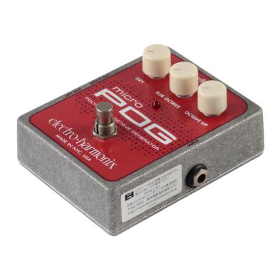 【中古】ELECTRO-HARMONIX エレクトロハーモニクス Micro POG ポリフォニック・オクターブ・ジェネレーター ギターエフェクター 全体