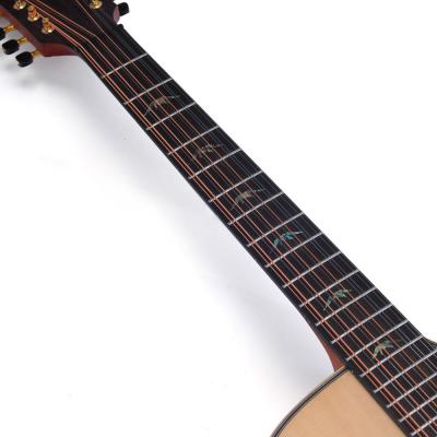 Bromo Guitars ブロモギターズ BAT4CE12 12弦エレクトリックアコースティックギター 指板画像