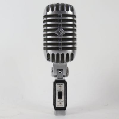 【中古】 SHURE シュア 55SH SERIES II ボーカル用ガイコツマイク 正面