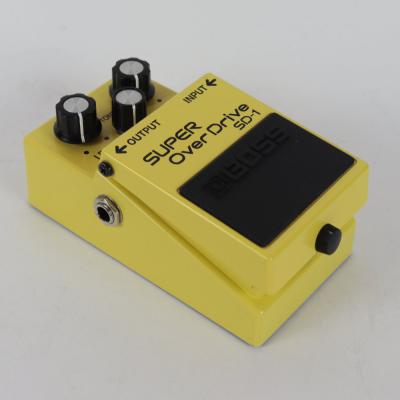 【中古】 スーパーオーバードライブ エフェクター BOSS SD-1 Super Over Drive ギターエフェクター 全体