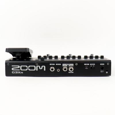 【中古】 マルチエフェクター ズーム ZOOM G3Xn エクスプレッションペダル付き ロゴ側サイド