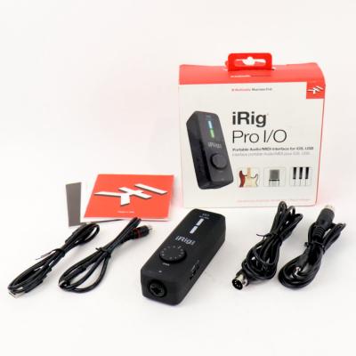 【中古】 IK Multimedia iRig Pro I/O iPhone対応 オーディオ/MIDIインターフェイス