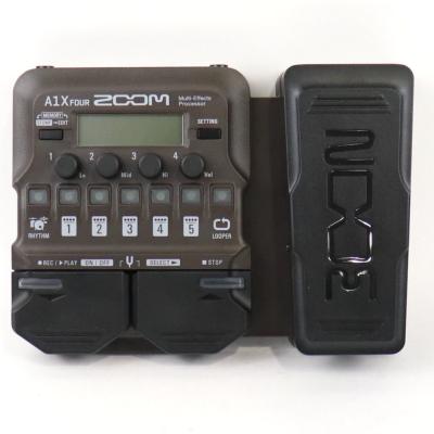 【中古】 ZOOM A1X FOUR アコースティック楽器用 マルチエフェクター 正面