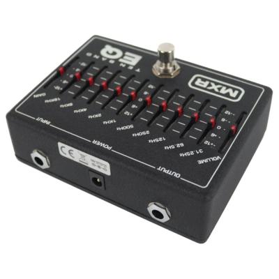 【中古】 MXR グラフィックイコライザー エフェクター M108 10 Band Graphic EQ ギターエフェクター 本体画像 斜め 2