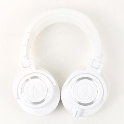 【中古】 AUDIO-TECHNICA オーディオテクニカ ATH-M50xWH プロフェッショナルモニターヘッドホン オーテク イヤーカップ側