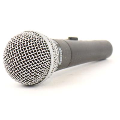 【中古】 マイク シュアー SHURE SM58SE スイッチ付き ダイナミックマイク シュア ゴッパ グリル側