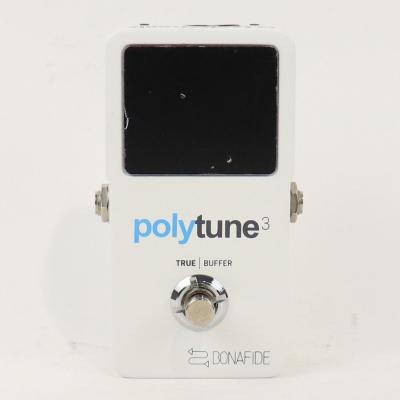 【中古】 チューナー tc electronic PolyTune 3 バッファー内蔵 ポリフォニックチューナー ポリチューン ペダルチューナー