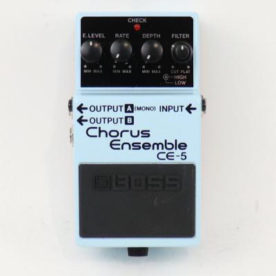 【中古】コーラスアンサンブル エフェクター BOSS CE-5 Chorus Ensemble ギターエフェクター 正面