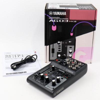 【中古】 ミキサー ヤマハ YAMAHA AG03 mk2 ライブストリーミングミキサー