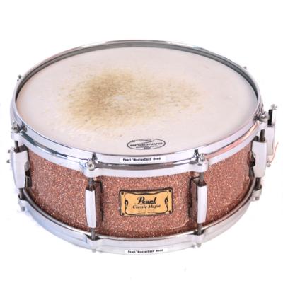 【中古】 Pearl Classic Maple 14x5.5  スネアドラム 全体