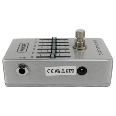 【中古】 グラフィックイコライザー MXR M109S Six Band Graphic EQ 6バンド グライコ 側面