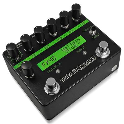 Catalinbread カタリンブレッド Soft Focus Deluxe シューゲイザーペダル ギターエフェクター 本体画像 斜め 