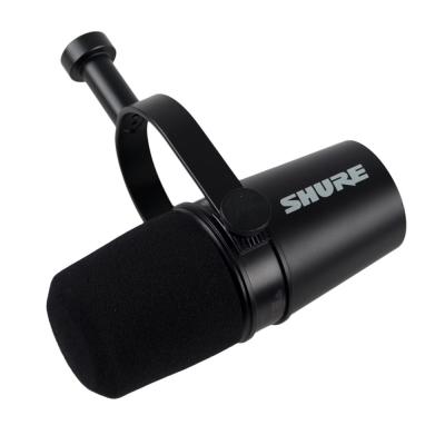 【中古】 SHURE MV7 ブラック ポッドキャスト用ダイナミックマイク 全体