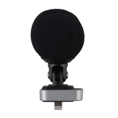 【中古】 マイク iOS ステレオコンデンサーマイク SHURE MV88 ステレオマイク Lightning端子 全体