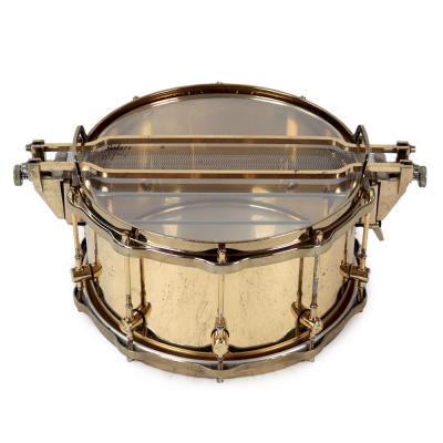 【中古】 Sonor SY1407MS Signature Symphony Brass Horst Link 14×7.25 スネアドラム ボトム