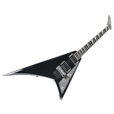 【中古】 Jackson ジャクソン Custom Shop RR1 RVSHD BLK CHROME 2014年製 ランディーローズV エレキギター ボディ画像1