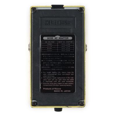 【中古】 スーパーオーバードライブ エフェクター BOSS SD-1 Super Over Drive Made in Japan ギターエフェクター 裏面