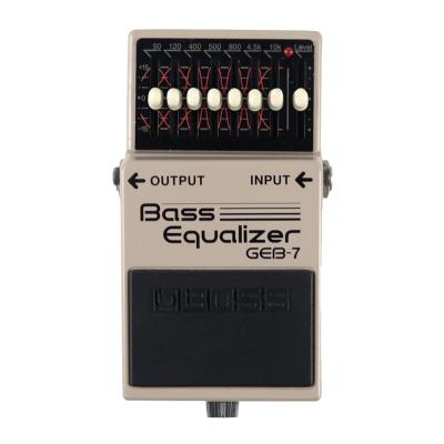 【中古】イコライザー エフェクター BOSS GEB-7 Bass Equalizer ベースエフェクター 正面