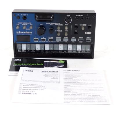 【中古】 KORG volca NUBASS ベースマシン コルグ ボルカ ニューベース 付属品