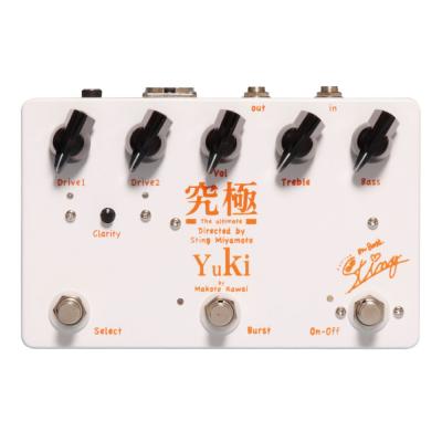 YUKI ユキ 究極 2 ベース用 オーバードライブ プリアンプ 正面