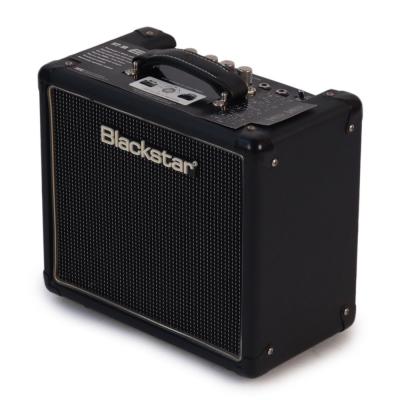 【中古】 ギターアンプ コンボ 小型真空管アンプ BLACKSTAR HT-1R 1w 1ワット フルチューブ リバーブ搭載 ブラックスター 全体