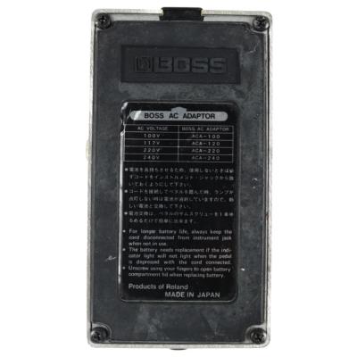 【中古】 スーパーオーバードライブ エフェクター BOSS SD-1 Super Over Drive Made in Japan ギターエフェクター 本体画像 裏