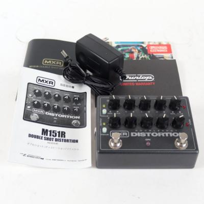 【中古】 MXR M-151R Doubleshot Distortion ディストーション エフェクター 本体、付属品